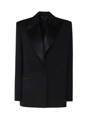 BLAZER CON REVER IN SATIN