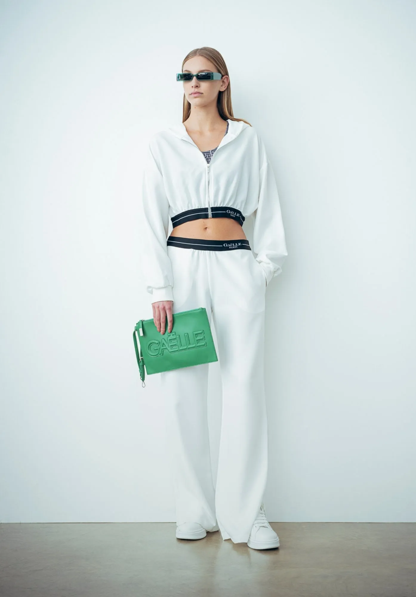Galle Paris donna pantalone jogger GAABW00492 BI01